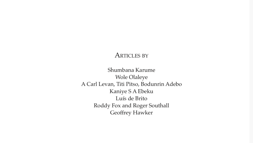 journal of african elections vol2 number 2 transparent democratic governance in africa