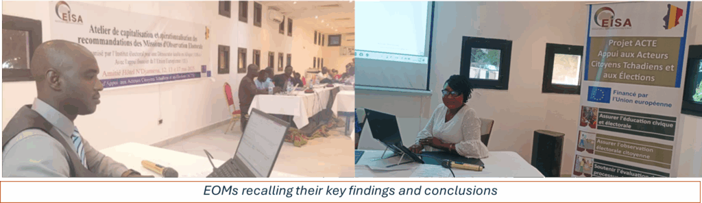 2025 blog observation to action workshop chad eisa2 transparent democratic governance in africa