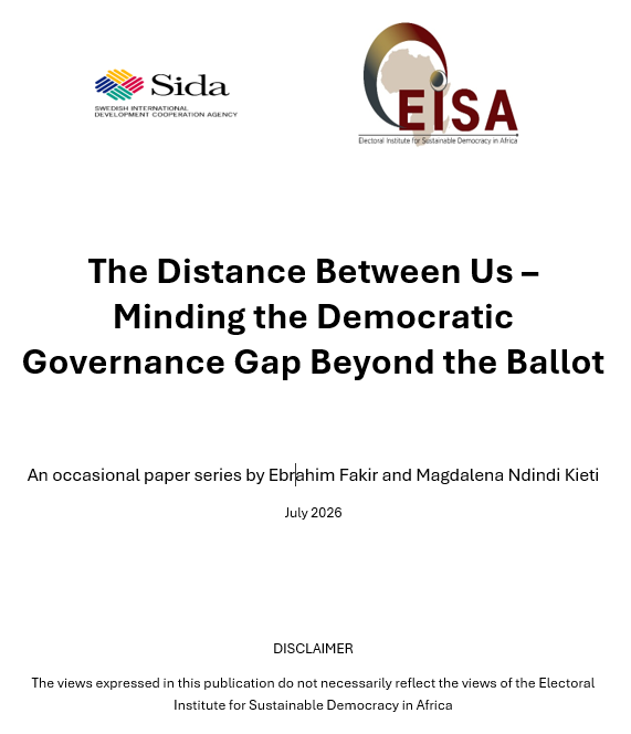 2026-social-cohesion-occasional-paper-eisa The Distance Between Us: Minding the Democratic Governance Gap Beyond the Ballot